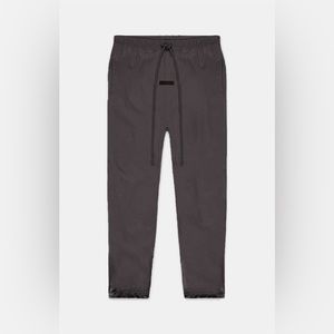 FEAR OF GOD ESSENTIALS Womens Off Black Relaxed Trousers